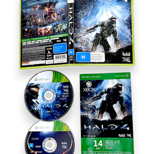 Halo 4 (Xbox 360) *MINT COMPLETE w/ CARD*