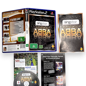 SingStar ABBA (PS2) *EXCELLENT & COMPLETE*