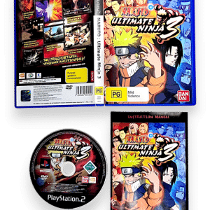 Naruto: Ultimate Ninja 3 (PS2) *MINT COMPLETE*