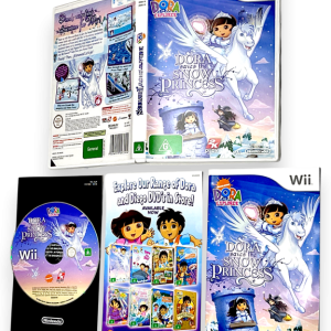 Dora Saves the Snow Princess (Wii) *EXCELLENT & COMPLETE*