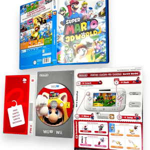 Super Mario 3D World (Wii U) *MINT COMPLETE*