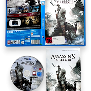 Assassin’s Creed III (Wii U) *EXCELLENT & COMPLETE*