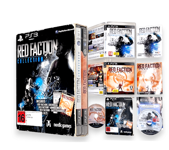Red Faction Collection (PS3) COMPLETE BOX SET