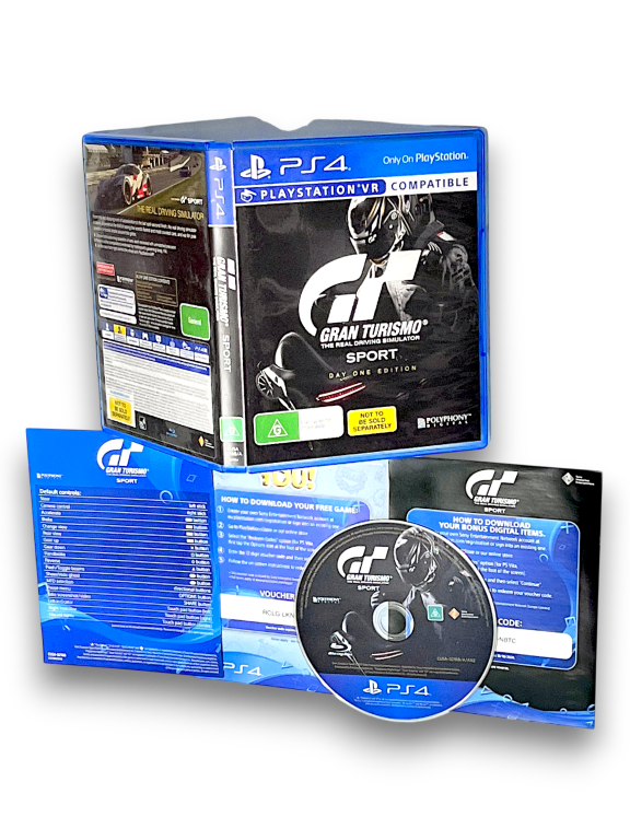 SONY PS4 Gran Turismo Console *COMPLETE w/ STAND / GAME* - Image 4