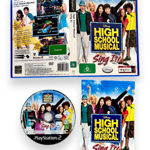 High School Musical: Sing It! (PS2) *COMPLETE*