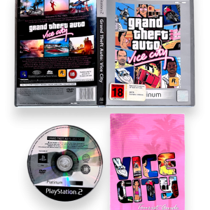 Grand Theft Auto: Vice City (PS2) *INCLUDES MANUAL*