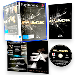 Black (PS2 OG PRINT) *EXCELLENT & COMPLETE*