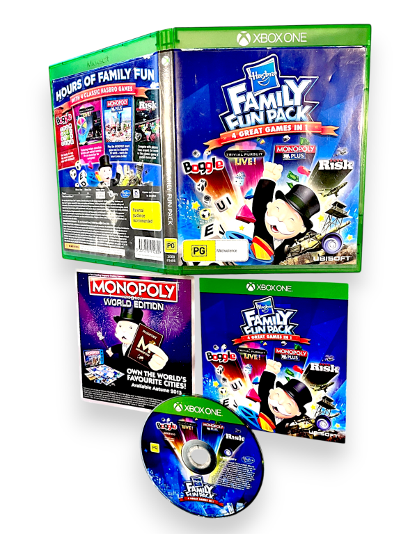 Hasbro Family Fun Pack (Xbox One) *EXCELLENT & COMPLETE*