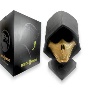 Mortal Kombat 11 Kollectors Edition Scorpion Mask (MINT IN BOX)