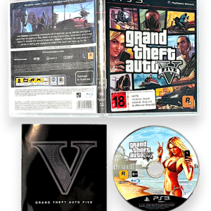 Grand Theft Auto 5 GTA V (GTA 5) PS3 *INCLUDES MANUAL*