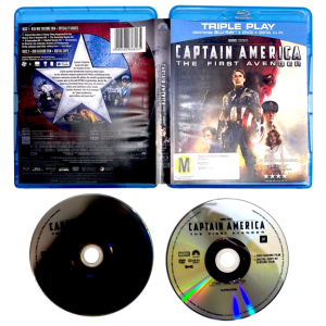 Captain America: The First Avenger (Blu-ray Triple Play)
