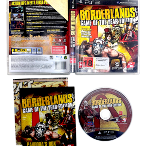 Borderlands: Game of the Year Edition (PS3) *EXCELLENT & COMPLETE*