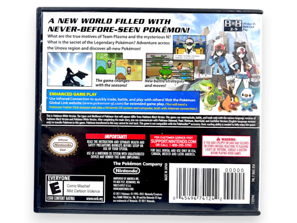 POKEMON White Version (DS) *MINT COMPLETE* - Image 4