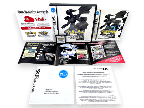 POKEMON White Version (DS) *MINT COMPLETE* - Image 2