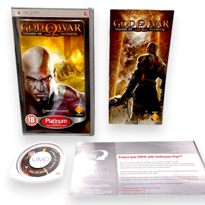 God of War: Chains of Olympus Platinum (PSP) *EXCELLENT & COMPLETE*