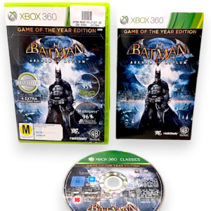 Batman: Arkham Asylum Game of the Year Edition (Xbox 360)