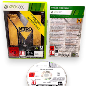 Metro: Last Light (Xbox 360) *RARE PRE-RELEASE*