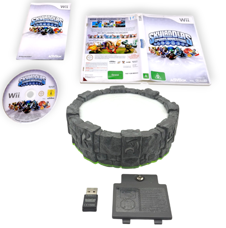 Skylanders: Spyro’s Adventure Wii with Portal