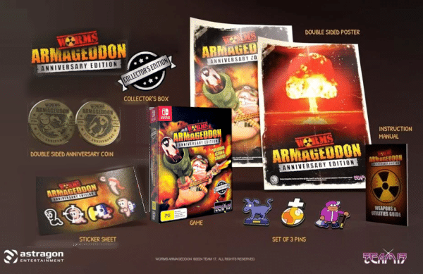Worms Armageddon Anniversary Edition (Switch) BIG BOX
