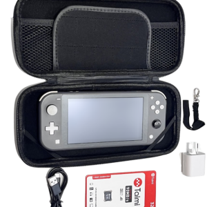 Nintendo Switch Lite Console + Case + Mem Card