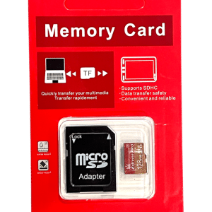 SD Memory Card Adapter + 128GB MicroSD Card Combo (NEW)