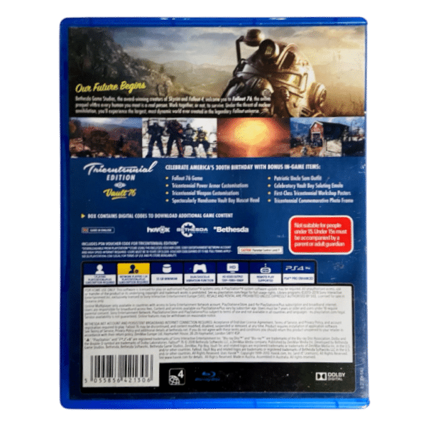 Fallout 76 (Fall Out 76) PS4 *TRICENTENNIAL EDITION* - Image 3