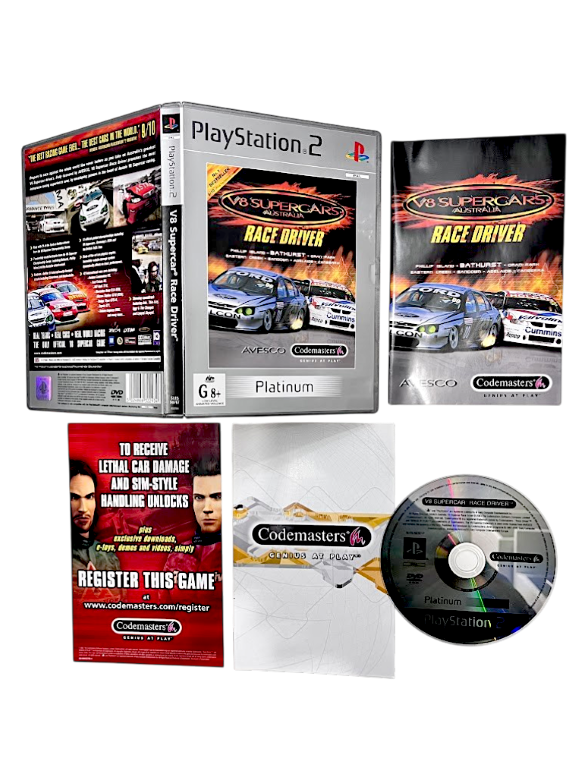 V8 Supercars Race Driver *EXCELLENT & COMPLETE*