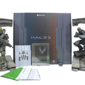 Xbox One Halo 5 Limited Edition Xbox One ENORMOUS STATUE + GAME