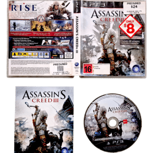 Assassin's Creed III (PS3) *EXCELLENT & COMPLETE*