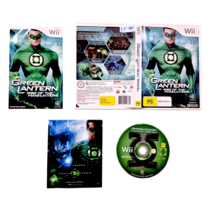 Green Lantern: Rise of the Manhunters (Wii) *EXCELLENT & COMPLETE*
