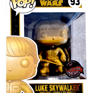 Funko Pop! Star Wars: Luke Skywalker GOLD METALLIC #93