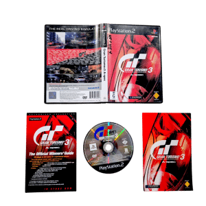 Gran Turismo 3 A-Spec (PS2) *BLACK CASE - ORIGINAL PRINT*