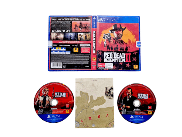 Red Dead Redemption 2 (PS4) (INCLUDES MAP!) - Image 3