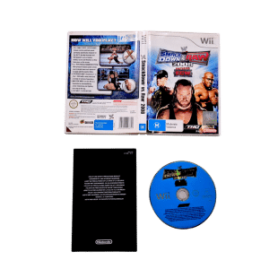 WWE SmackDown vs. Raw 2008 (Wii) No Manual