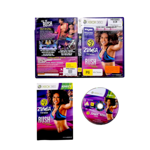 Zumba Fitness Rush (Xbox 360) *EXCELLENT & COMPLETE*