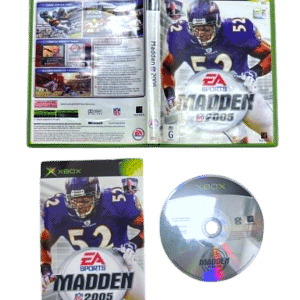 EA Sports MADDEN NFL 2005 (Xbox) *COMPLETE*