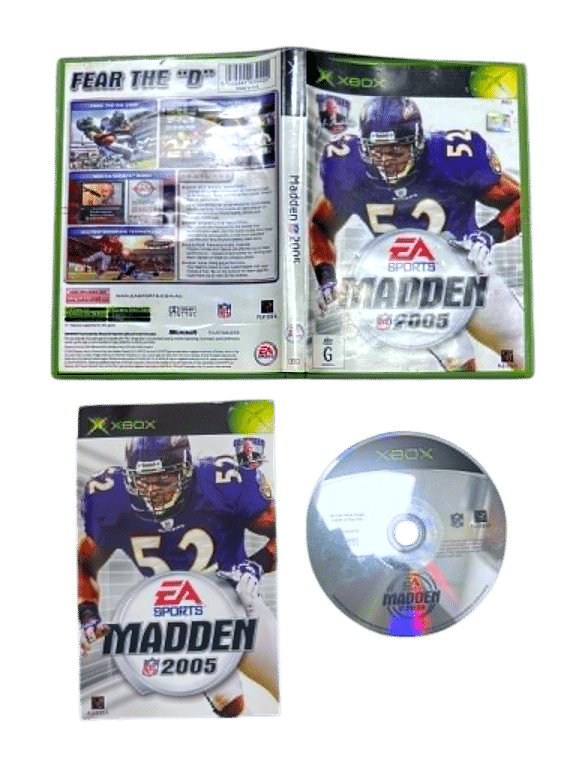 EA Sports MADDEN NFL 2005 (Xbox) *COMPLETE*
