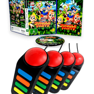 BUZZ! Junior: JUNGLE PARTY (PS2) *BUZZERS + GAME BUNDLE!!!
