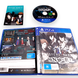 Psycho-Pass: Mandatory Happiness (PS4) *MINT COMPLETE*