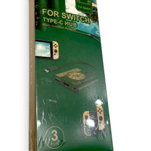 Nintendo Switch Type-C Hub Zelda Edition *NEW SEALED*