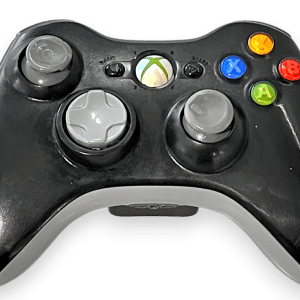 Xbox 360 Wireless Controller (V1 Black/GREY) *STICKY ANALOG*
