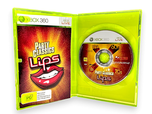SING! Lips! PARTY CLASSICS: 60s 70s 80s 90s (Xbox 360) *RARE* - Image 4