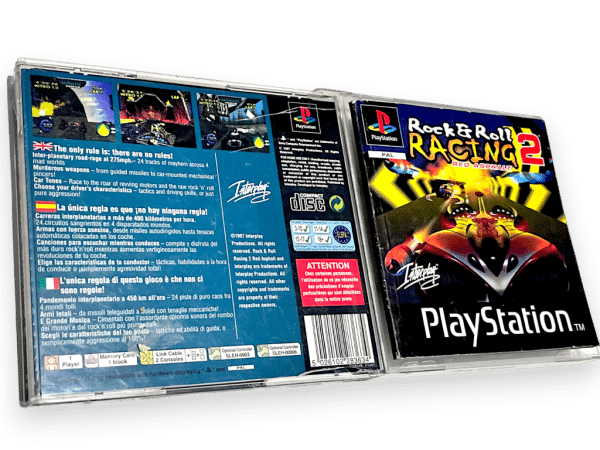 Rock & Roll Racing 2: Red Asphalt (PS1) CASE ONLY - Image 2