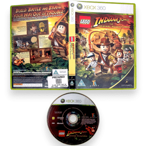 LEGO Indiana Jones: The Original Adventures (Xbox 360) *FULL ART COVER*