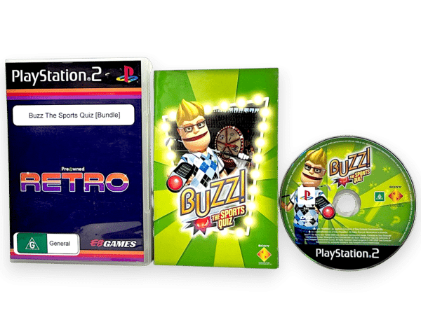 BUZZ the Sports Quiz (PS2) *GAME + BUZZERS BUNDLE!! - Image 3