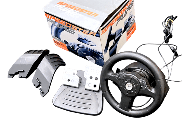 Speedster Pure Steering Wheel with Pedals (PS1 / PS2) BOXED