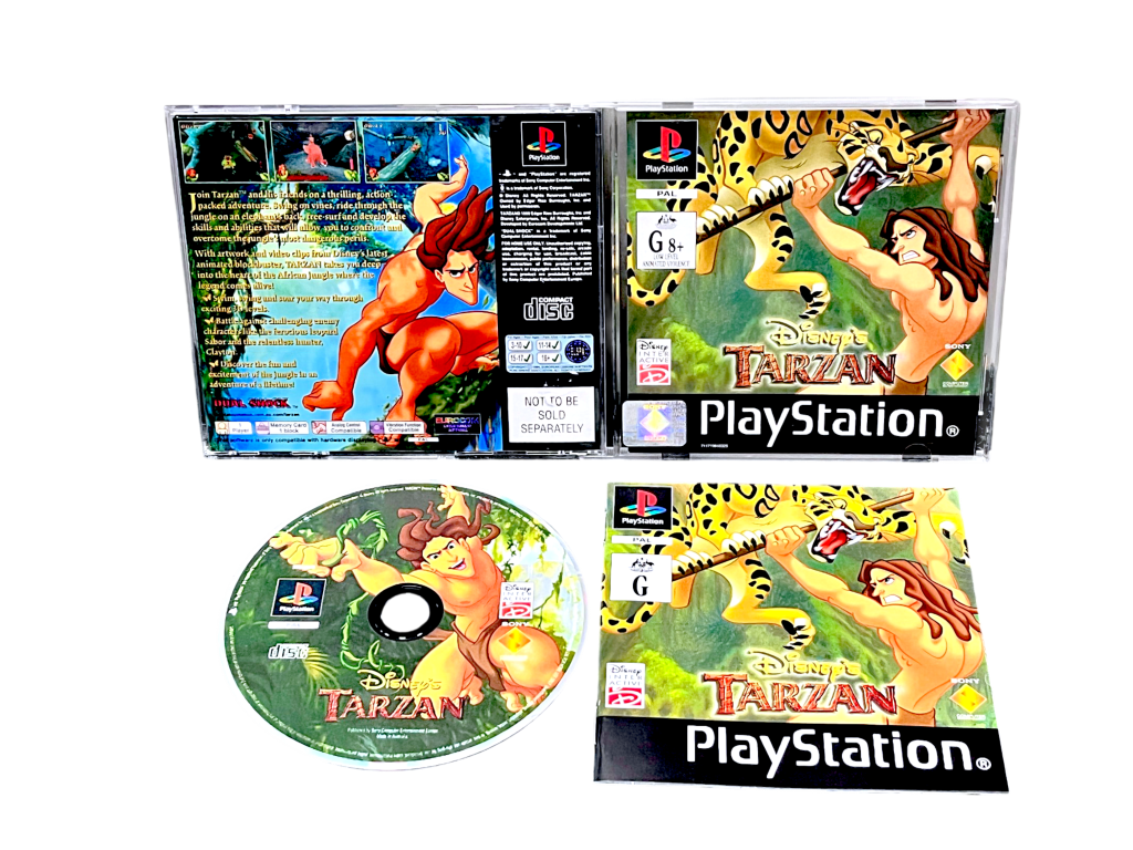 Disney's Tarzan (PS1) *COMPLETE* - ORIGINAL PRINT