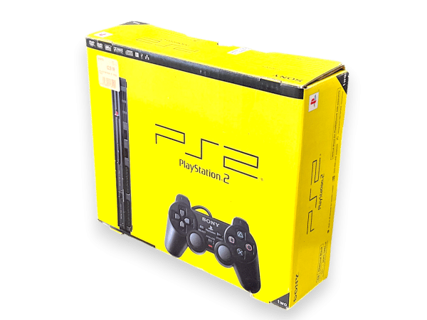 PS2 Slim Console Bundle (Boxed) w/ Controller & Cables - Image 5