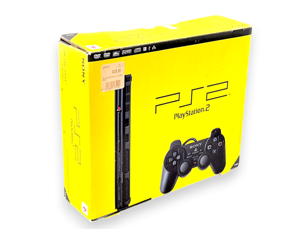 PS2 Slim Console Bundle (Boxed) w/ Controller & Cables - Image 7