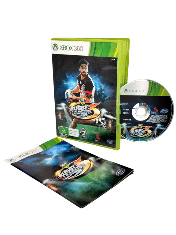 Rugby League Live 3 (Xbox 360) *EXCELLENT & COMPLETE*